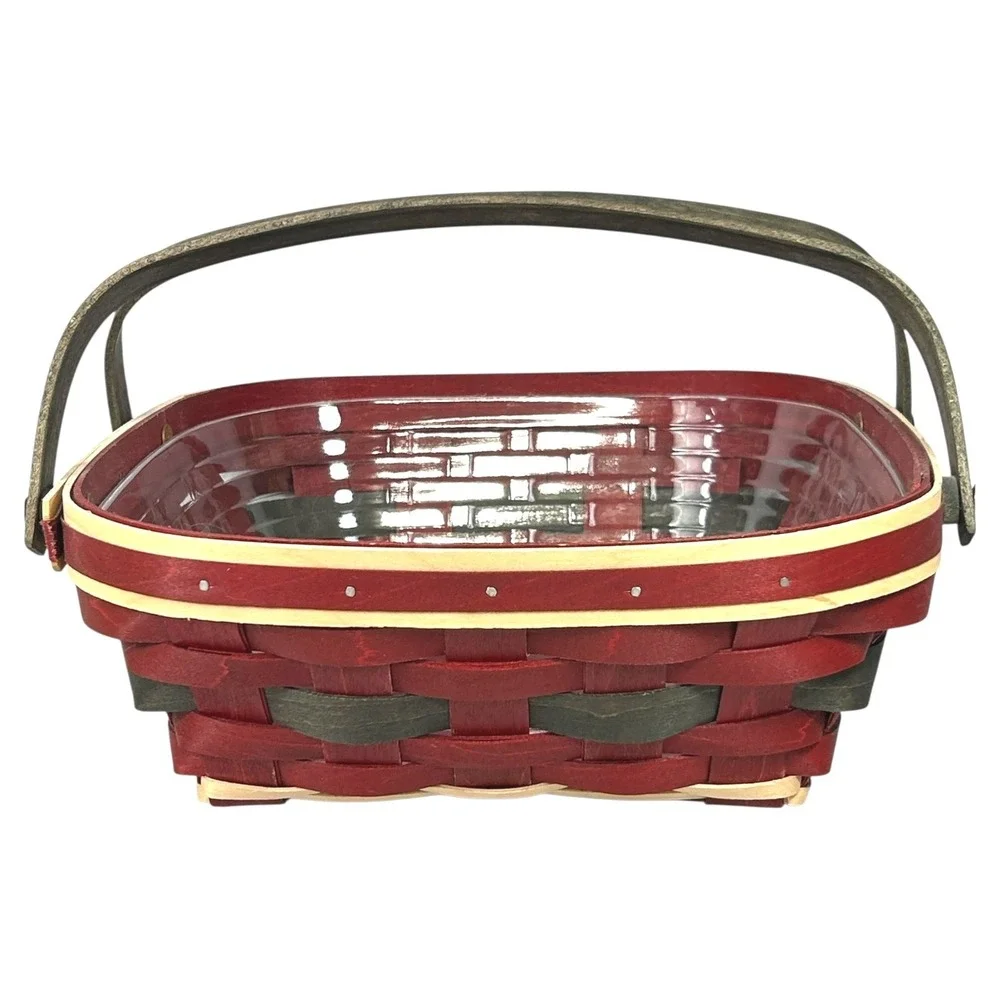 Longaberger SANTA BELLY Basket‎ w/ Protector 2020